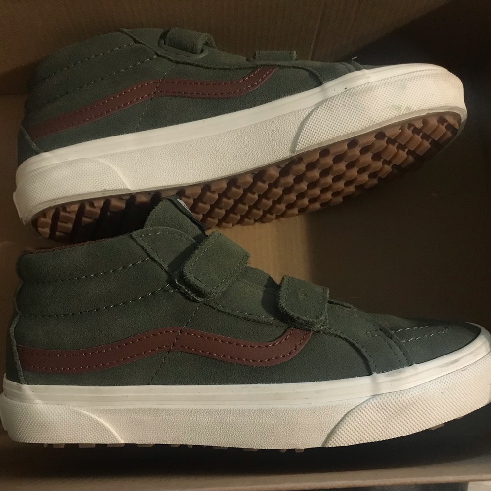 kids suede Sk8-Mid Vans